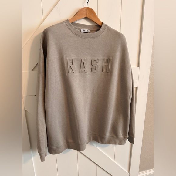 Ash Other - Nash Brand Iconic Crewneck sweatshirt XL/2XL Fleece Lined